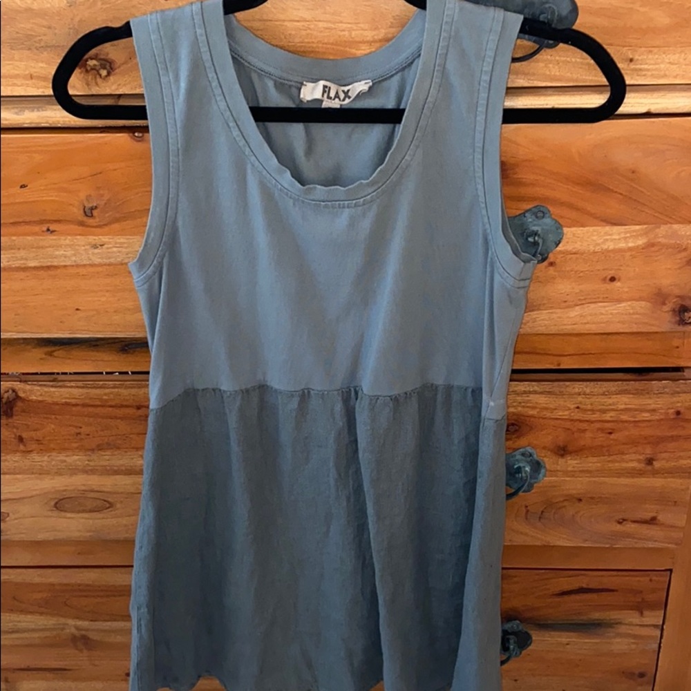 FLAX linen top